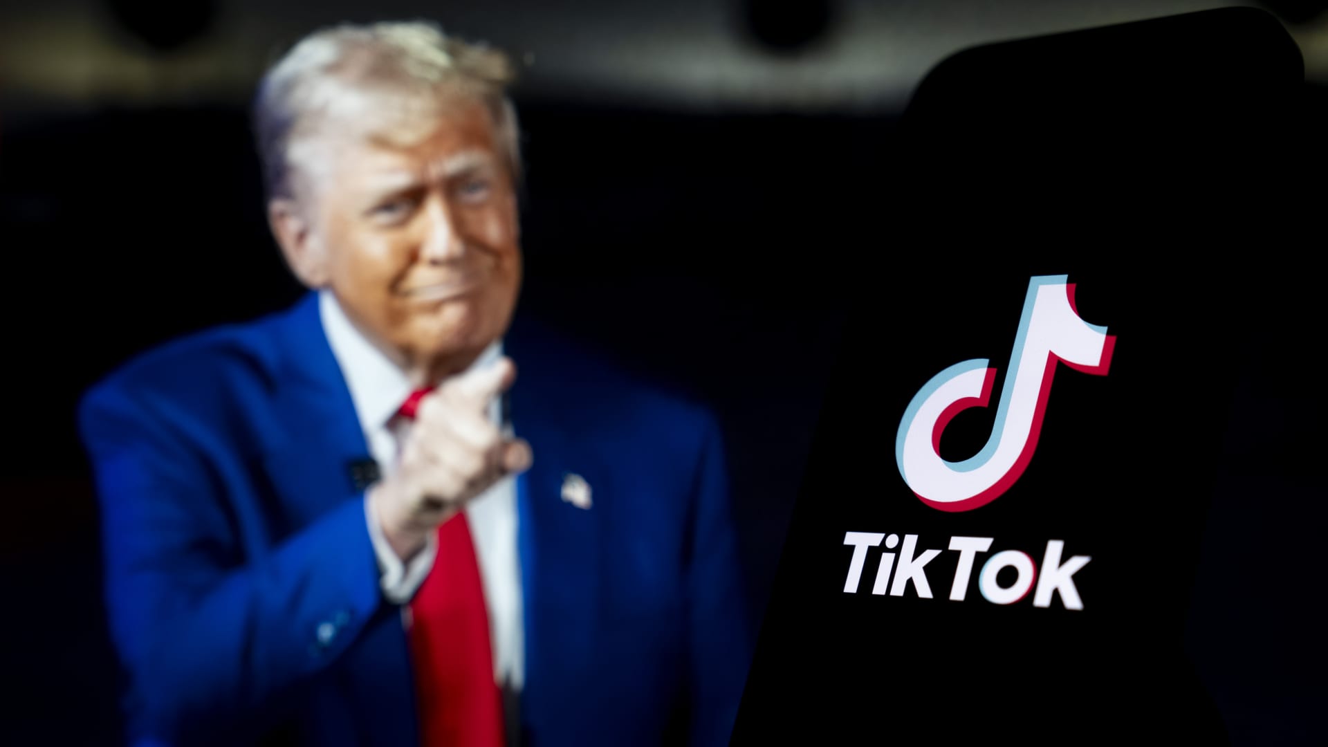 Trump says he may reduce China tariffs to help close a TikTok deal