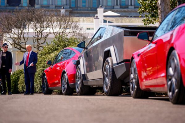 Tesla drops on slowing European sales, concerns about Trump tariffs