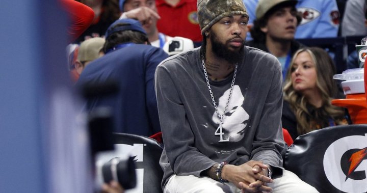 Raptors’ Ingram is running, doing lateral movement Raptors’ Ingram is running, doing lateral movement