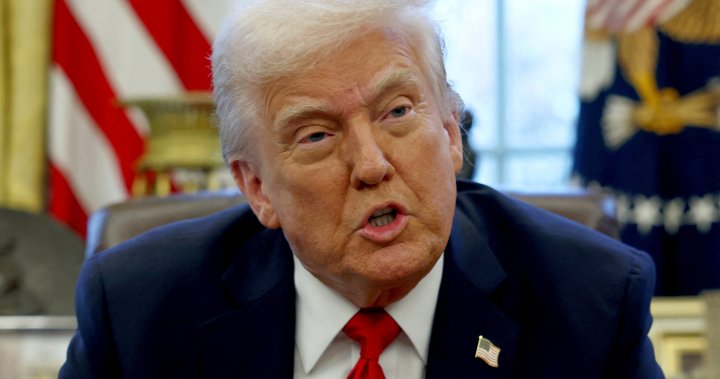 Trump threatens ‘large scale’ tariffs on Canada, EU – National